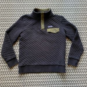 Patagonia Organic Cotton Quilted Snap-T Pullover